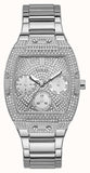  Shop Authentic Guess Raven Diamonds Silver Dial Silver Steel Strap Watch for Women - GW0104L1 - Luxxuri