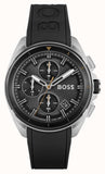  Shop Authentic Hugo Boss Volane Grey Dial Black Silicone Strap Watch for Men - 1513953 - Luxxuri