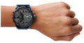  Shop Authentic Diesel Daddy 2.0 Chronograph Quartz Grey Dial Blue Steel Strap Watch For Men - DZ7414 - Luxxuri