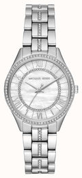  Shop Authentic Michael Kors Lauryn Mother of Pearl Dial Silver Steel Strap Watch for Women - MK3900 - Luxxuri