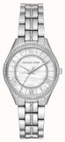  Shop Authentic Michael Kors Lauryn Mother of Pearl Dial Silver Steel Strap Watch for Women - MK3900 - Luxxuri