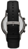  Shop Authentic Emporio Armani Renato Chronograph Silver Dial Black Leather Strap Watch for Men - AR11473 - Luxxuri