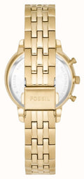  Shop Authentic Fossil Neutra Chronograph Gold Dial Gold Steel Strap Watch for Women - ES5219 - Luxxuri