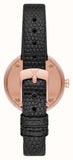  Shop Authentic Emporio Armani Rosa Two Hand Black Dial Black Leather Strap Watch For Women - AR11493 - Luxxuri