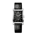 Shop Authentic Calvin Klein Window Black Dial Black Leather Strap Watch for Men - K2M23107 - Luxxuri