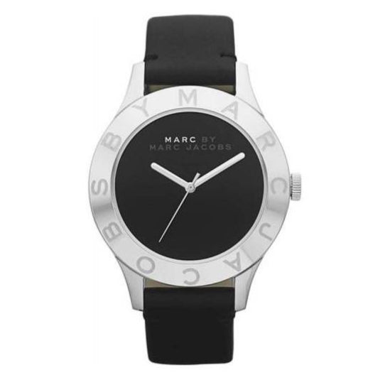  Shop Authentic Marc Jacobs Blade Black Dial Black Leather Strap Watch for Women - MBM1205 - Luxxuri