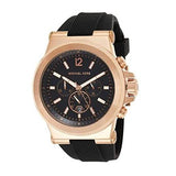  Shop Authentic Michael Kors Dylan Black Dial Black Rubber Strap Watch for Men - MK8184 - Luxxuri