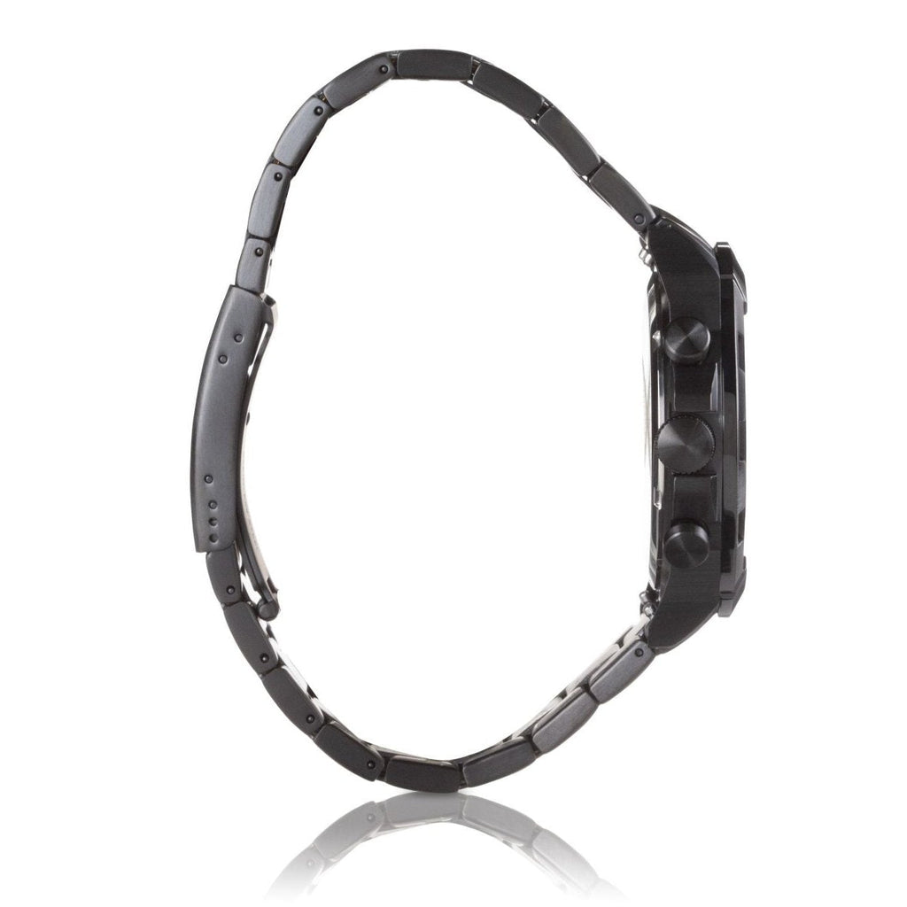  Shop Authentic Fossil Bronson Chronograph Black Dial Black Steel Strap Watch for Men - FS5853 - Luxxuri