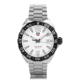  Shop Authentic Tag Heuer Formula 1 White Dial Watch for Men - WAZ1111.BA0875 - Luxxuri