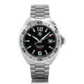  Shop Authentic Tag Heuer Formula 1 Automatic Black Dial Silver Steel Strap Watch for Men - WAZ2113.BA0875 - Luxxuri