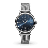  Shop Authentic IWC Portofino Automatic Blue Dial Silver Mesh Bracelet Watch for Women - IW357404 - Luxxuri