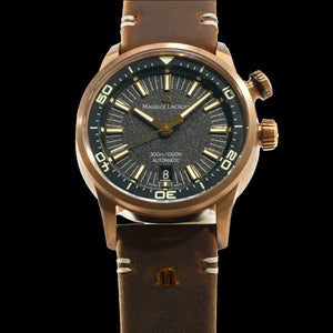  Shop Authentic Maurice Lacroix Pontos S Diver Automatic Black Dial Brown Leather Strap Watch For Men - PT6248-BRZ01-330-2 - Luxxuri