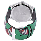 Shop Authentic Gucci G Timeless Le Marche Des Merveilles Green Dial Green Leather Strap Watch for Women - YA1264081 - Luxxuri