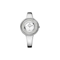  Shop Authentic Swarovski Crystalline Pure Silver Dial Silver Steel Strap Watch for Women - 5269256 - Luxxuri
