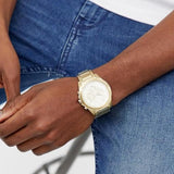  Shop Authentic Armani Exchange Drexler Chronograph Gold Dial Gold Steel Strap Watch For Men - AX2602 - Luxxuri