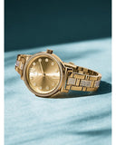  Shop Authentic Michael Kors Sofie Quartz Gold Dial Gold Steel Strap Watch For Women - MK3881 - Luxxuri