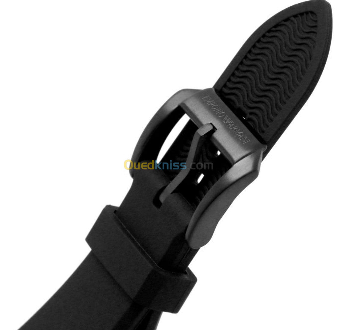  Shop Authentic Emporio Armani Diver Chronograph Black Dial Black Silicon Strap Watch For Men - AR11515 - Luxxuri