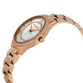  Shop Authentic Michael Kors Lauryn Mother of Pearl Dial Rose Gold Steel Strap Watch for Women - MK3716 - Luxxuri