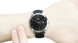  Shop Authentic Tissot T Classic Tradition Black Dial Black Leather Strap Watch For Men - T063.610.16.052.00 - Luxxuri