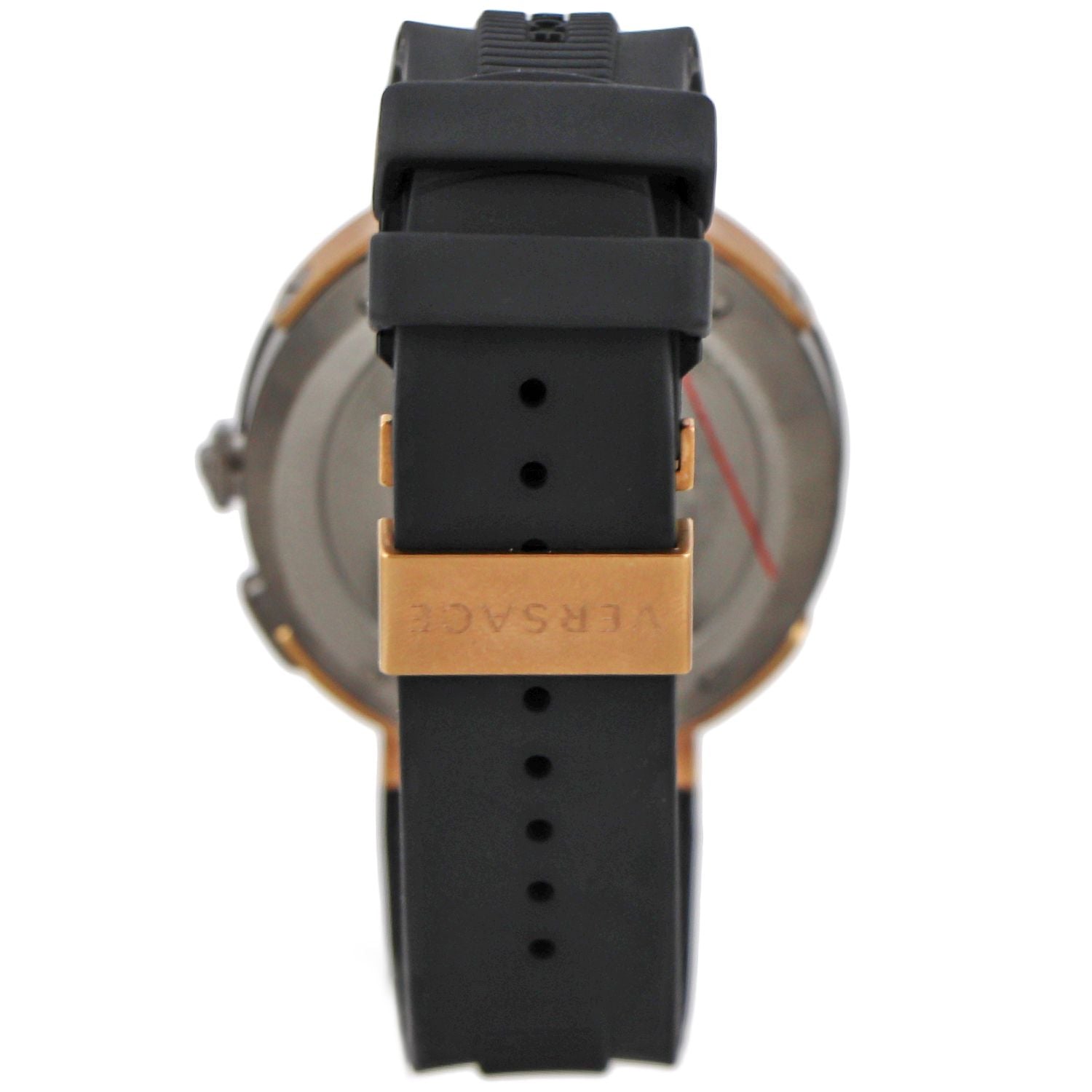  Shop Authentic Versace V Extreme Chronograph Brown Tone Dial Black Rubber Strap Watch for Men - VCN030017 - Luxxuri