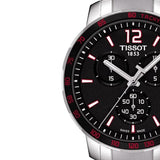  Shop Authentic Tissot Quickster Chronograph Quartz Watch For Men - T095.417.11.057.00 - Luxxuri