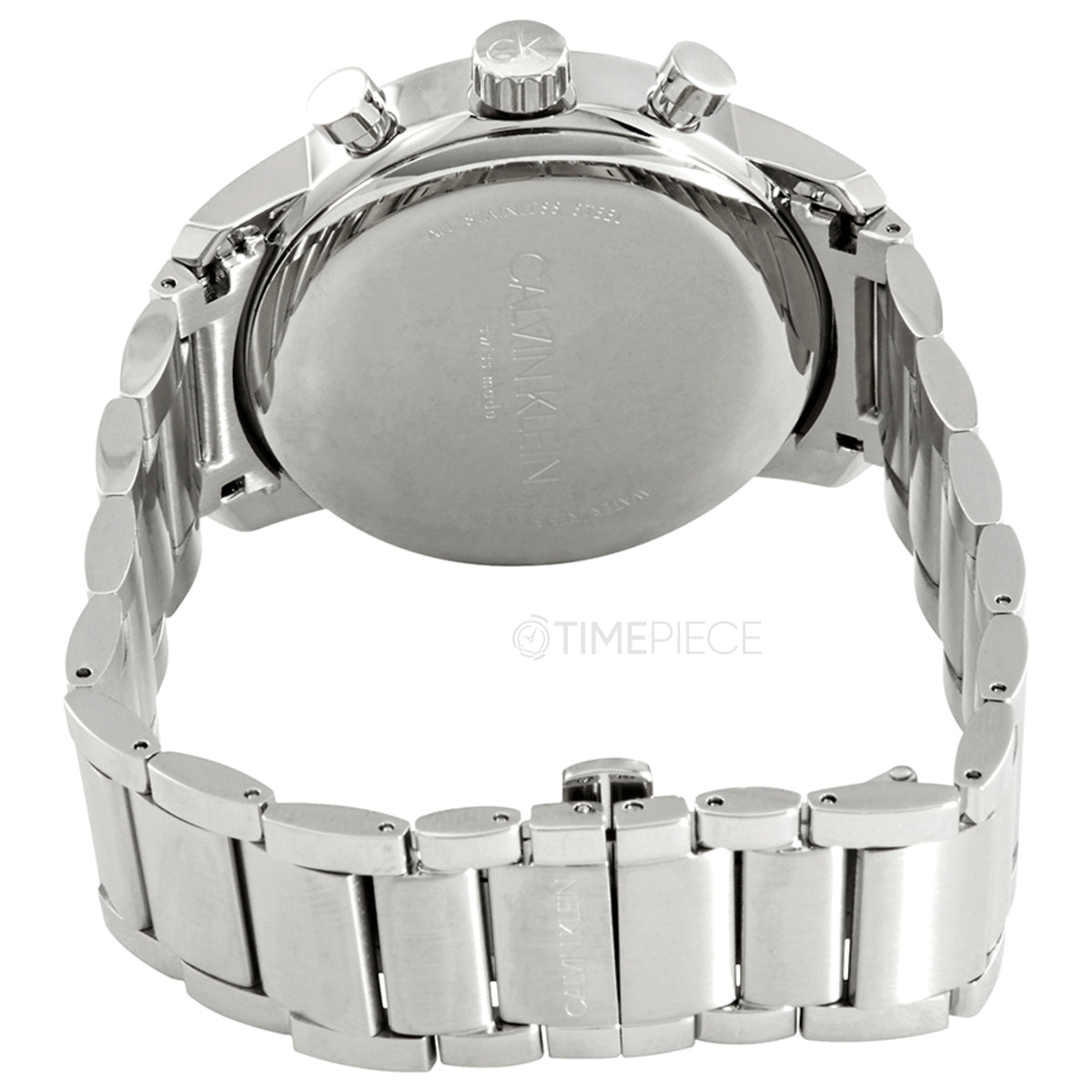  Shop Authentic Calvin Klein City Chronograph White Dial Silver Steel Strap Watch for Men - K2G271Z6 - Luxxuri