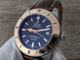  Shop Authentic Breitling Superocean Heritage 42mm Rose Gold Chronometer Black Dial Brown Leather Strap Mens Watch - U1732112 - Luxxuri