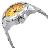  Shop Authentic Breitling Avenger Automatic 45mm Seawolf Yellow Dial Silver Steel Strap Strap Watch for Men - A17319101/1A1 - Luxxuri