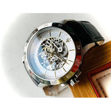  Shop Authentic Maserati Ingegno Automatic Black Skeleton Dial Black Leather Strap Watch For Men - R8821119002 - Luxxuri
