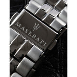  Shop Authentic Maserati Ricordo Automatic Gray Dial Silver Steel Strap Watch For Men - R8823133003 - Luxxuri