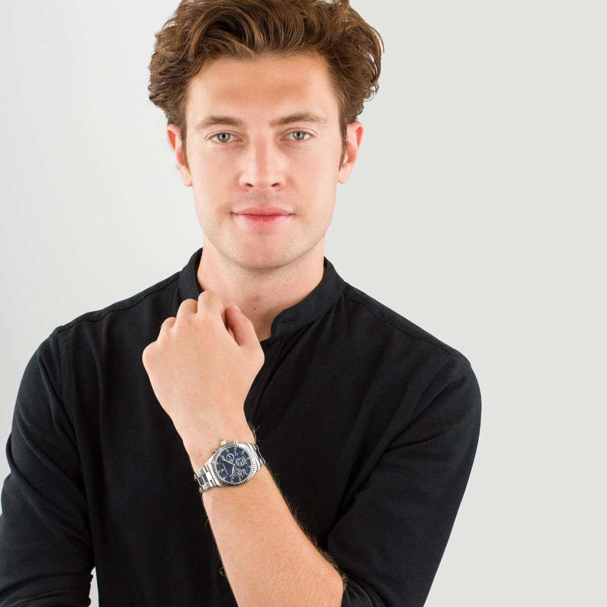  Shop Authentic Maserati Competizione Blue Dial Silver Steel Strap Watch For Men - R8853100011 - Luxxuri