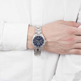  Shop Authentic Maserati Competizione Blue Dial Silver Steel Strap Watch For Men - R8853100011 - Luxxuri