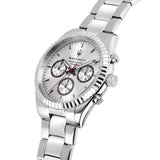  Shop Authentic Maserati Competizione Silver Dial Silver Steel Strap Watch For Men - R8853100018 - Luxxuri