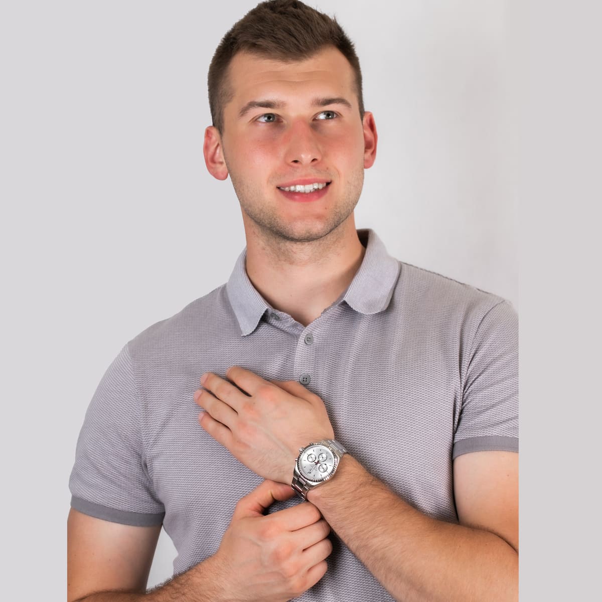  Shop Authentic Maserati Competizione Silver Dial Silver Steel Strap Watch For Men - R8853100018 - Luxxuri