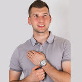  Shop Authentic Maserati Competizione Silver Dial Silver Steel Strap Watch For Men - R8853100018 - Luxxuri