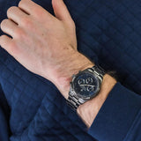  Shop Authentic Maserati Competizione Blue Dial Grey Steel Strap Watch For Men - R8853100019 - Luxxuri