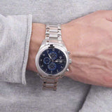  Shop Authentic Maserati Traguardo Blue Dial Silver Steel Strap Watch For Men - R8853112505 - Luxxuri