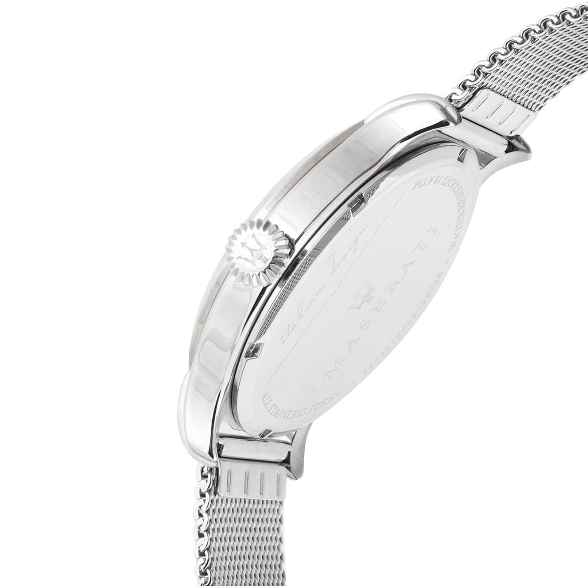  Shop Authentic Maserati Epoca Grey Dial Grey Mesh Bracelet Watch For Men - R8853118002 - Luxxuri