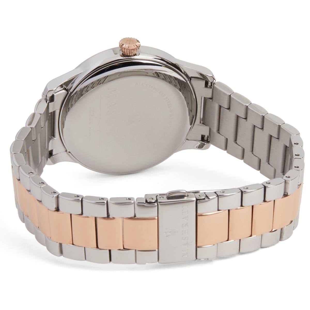  Shop Authentic Maserati Tradizione Blue Dial Two Tone Steel Strap Watch For Men - R8853125001 - Luxxuri