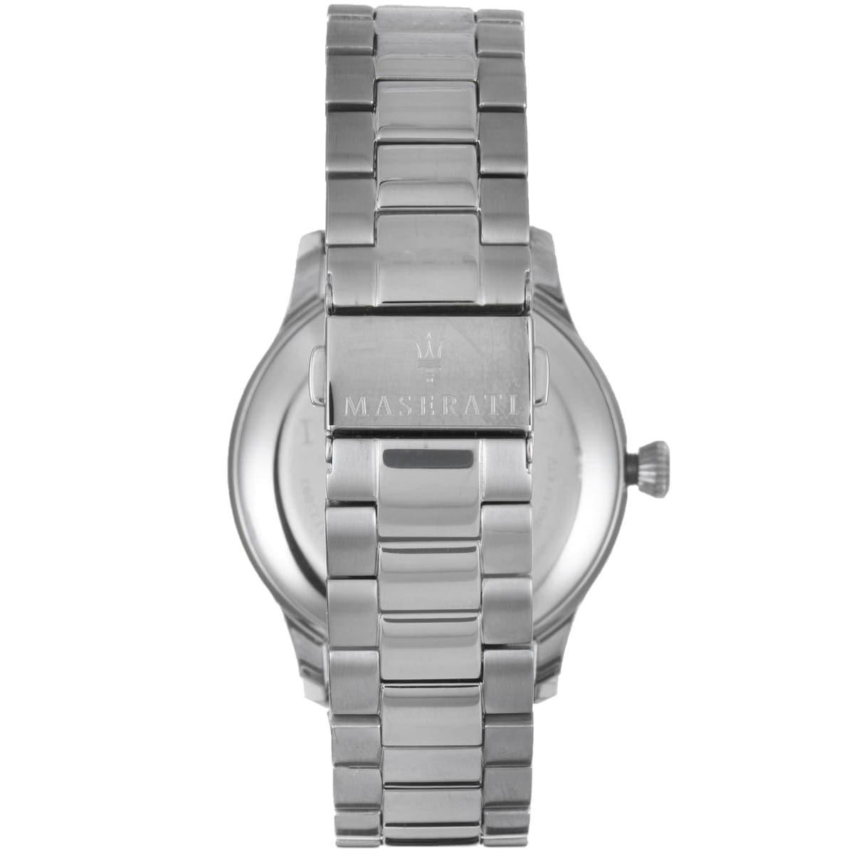  Shop Authentic Maserati Tradizione Black Dial Silver Steel Strap Watch For Men - R8853125002 - Luxxuri