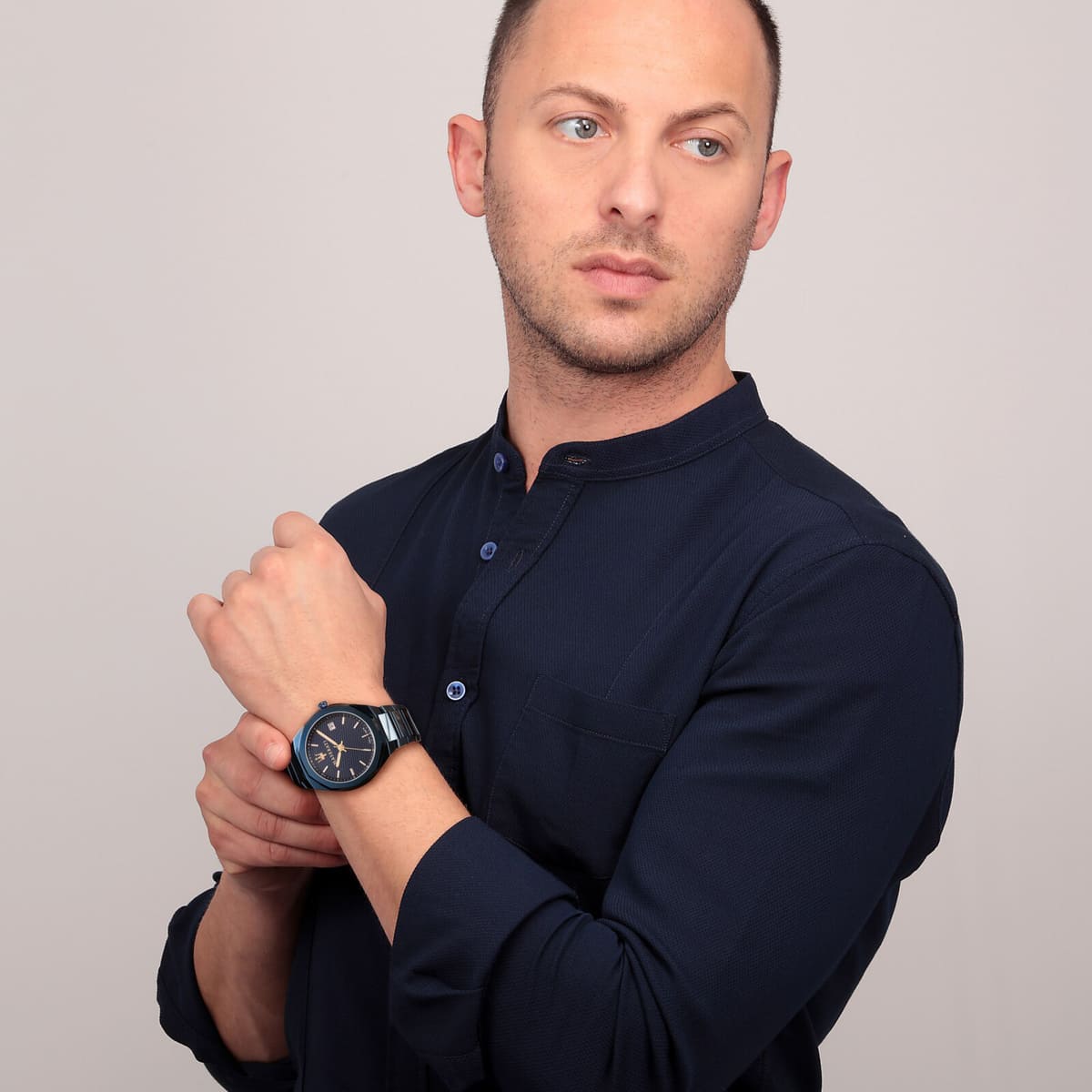  Shop Authentic Maserati Guilloche Blue Edition 42mm Stainless Steel Watch For Men - R8853141001 - Luxxuri