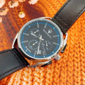  Shop Authentic Maserati Trimarano Chronograph Black Dial Black Leather Strap Watch For Men - R8871632001 - Luxxuri