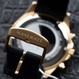  Shop Authentic Maserati SFIDA Chronograph Black Dial Rubber Strap Watch For Men - R8871640001 - Luxxuri