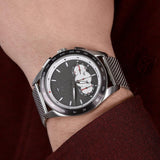  Shop Authentic Maserati Traguardo Chronograph Black Dial Silver Mesh Bracelet Watch For Men - R8873612008 - Luxxuri
