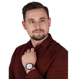  Shop Authentic Maserati Traguardo 45mm Chronograph Rose Gold Mesh Strap White Dial Watch For Men - R8873612011 - Luxxuri