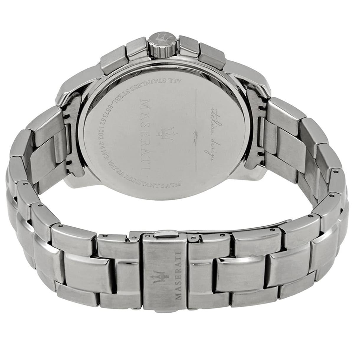  Shop Authentic Maserati Successo Chronograph Blue Dial Silver Steel Strap Watch For Men - R8873621002 - Luxxuri