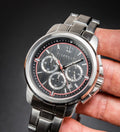  Shop Authentic Maserati Successo Chronograph Black Dial Silver Steel Strap Watch For Men - R8873621009 - Luxxuri