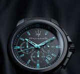  Shop Authentic Maserati Successo Aqua Edition Black Dial Stainless Steel Strap Watch For Men - R8873644003 - Luxxuri