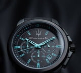  Shop Authentic Maserati Aqua Edition Quartz Precision Chronograph Black Dial Watch For Men - R8873644003 - Luxxuri