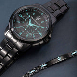  Shop Authentic Maserati Successo Aqua Edition Black Dial Stainless Steel Strap Watch For Men - R8873644003 - Luxxuri